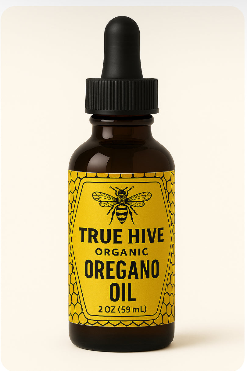 TrueHive Organic Oregano Oil (2 oz) PRE-ORDER PRODUCT WILL START TO SHIP 11/5/2025