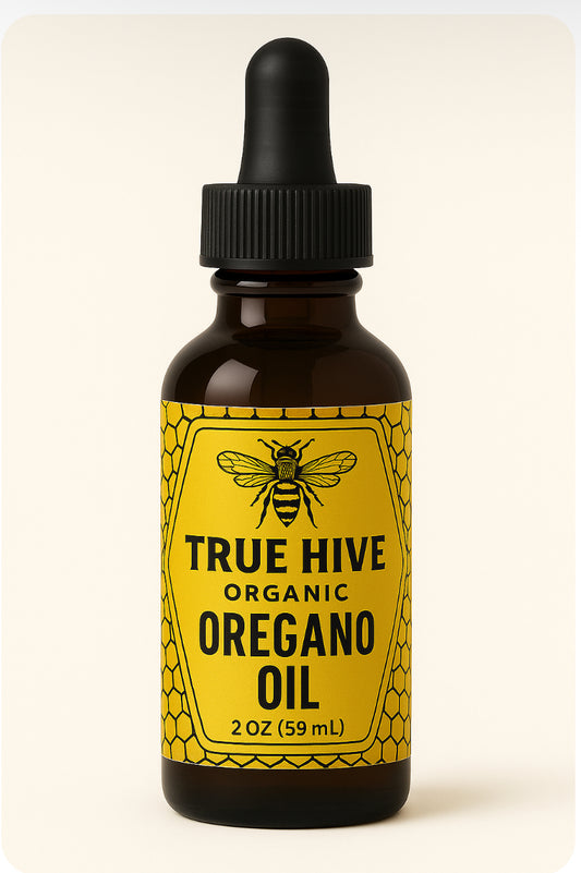 TrueHive Organic Oregano Oil (2 oz) PRE-ORDER PRODUCT WILL START TO SHIP 11/5/2025